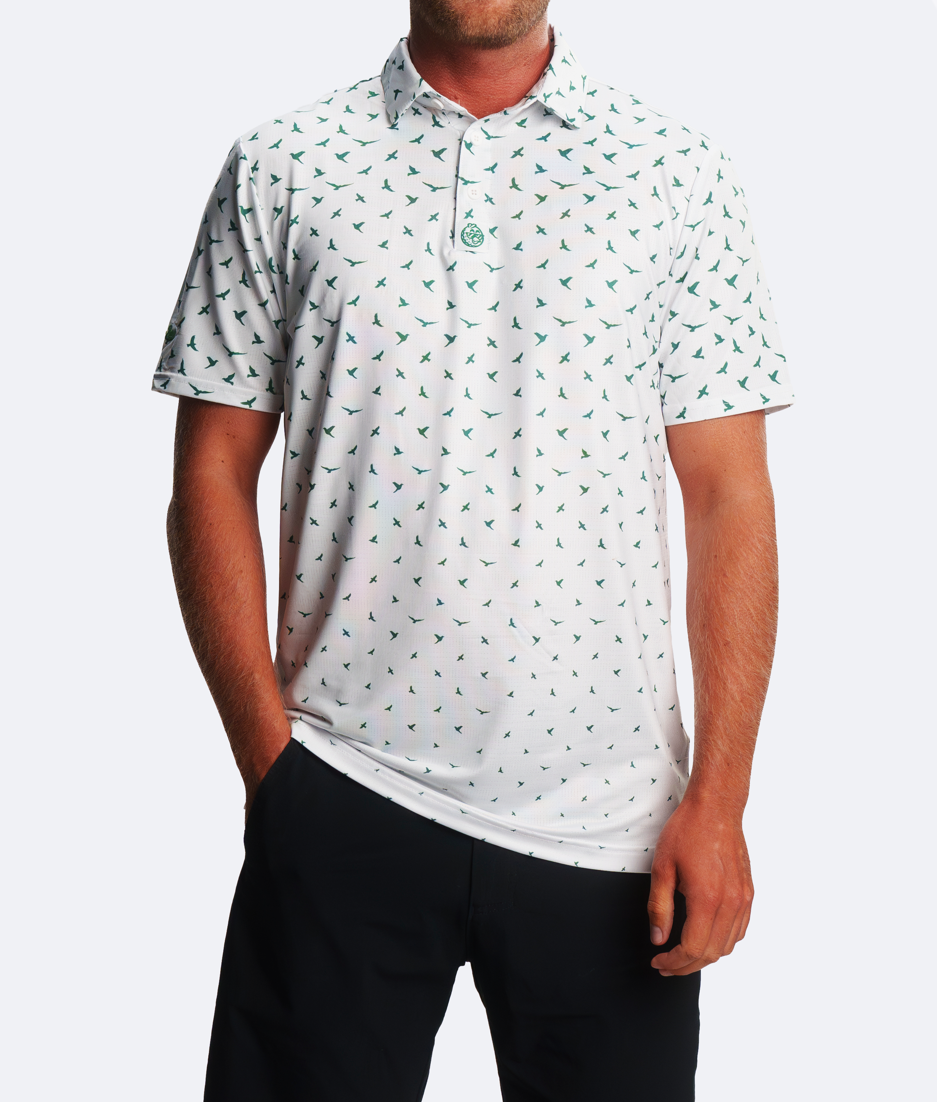 Birdies Polo White