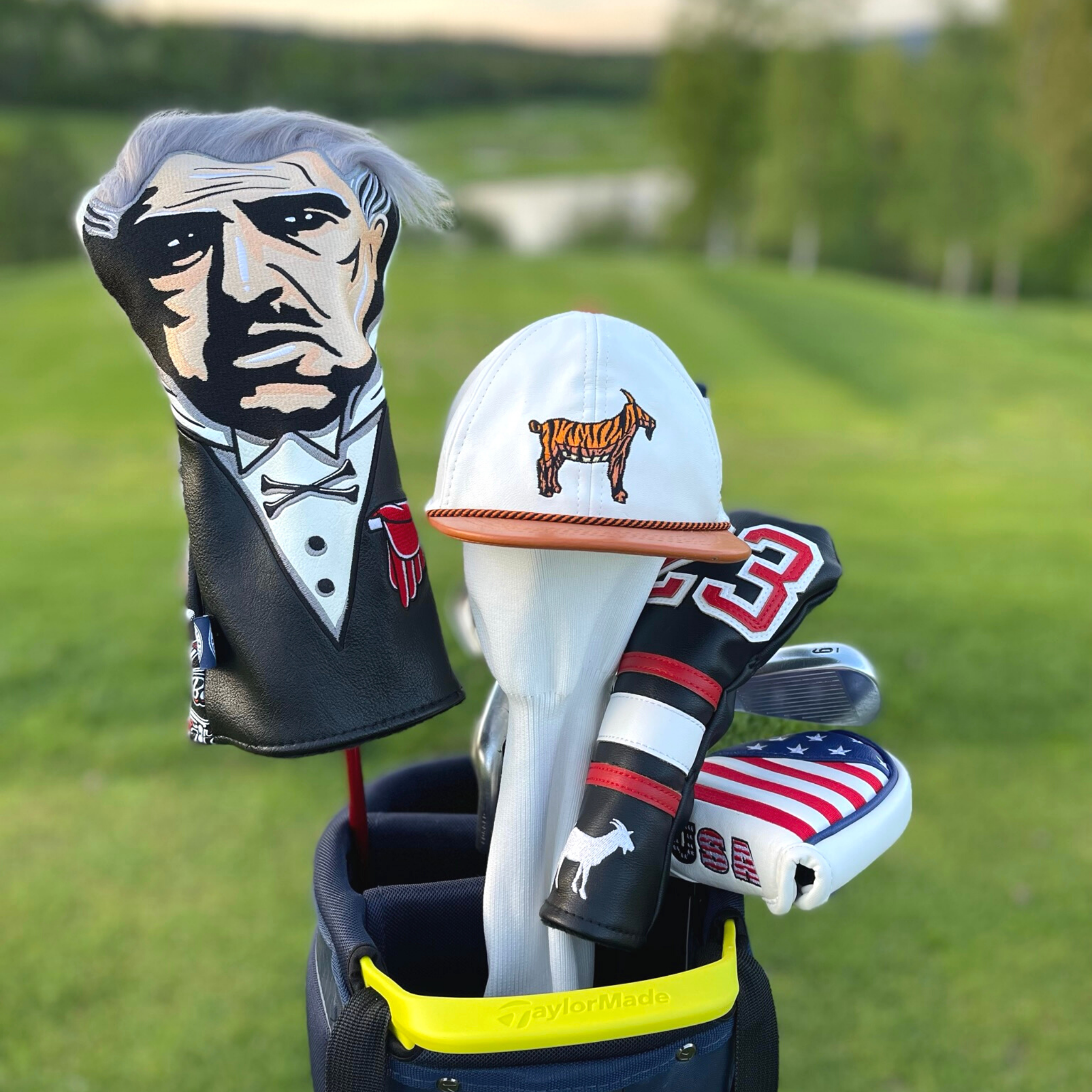 Tiger G.O.A.T Hat Headcover