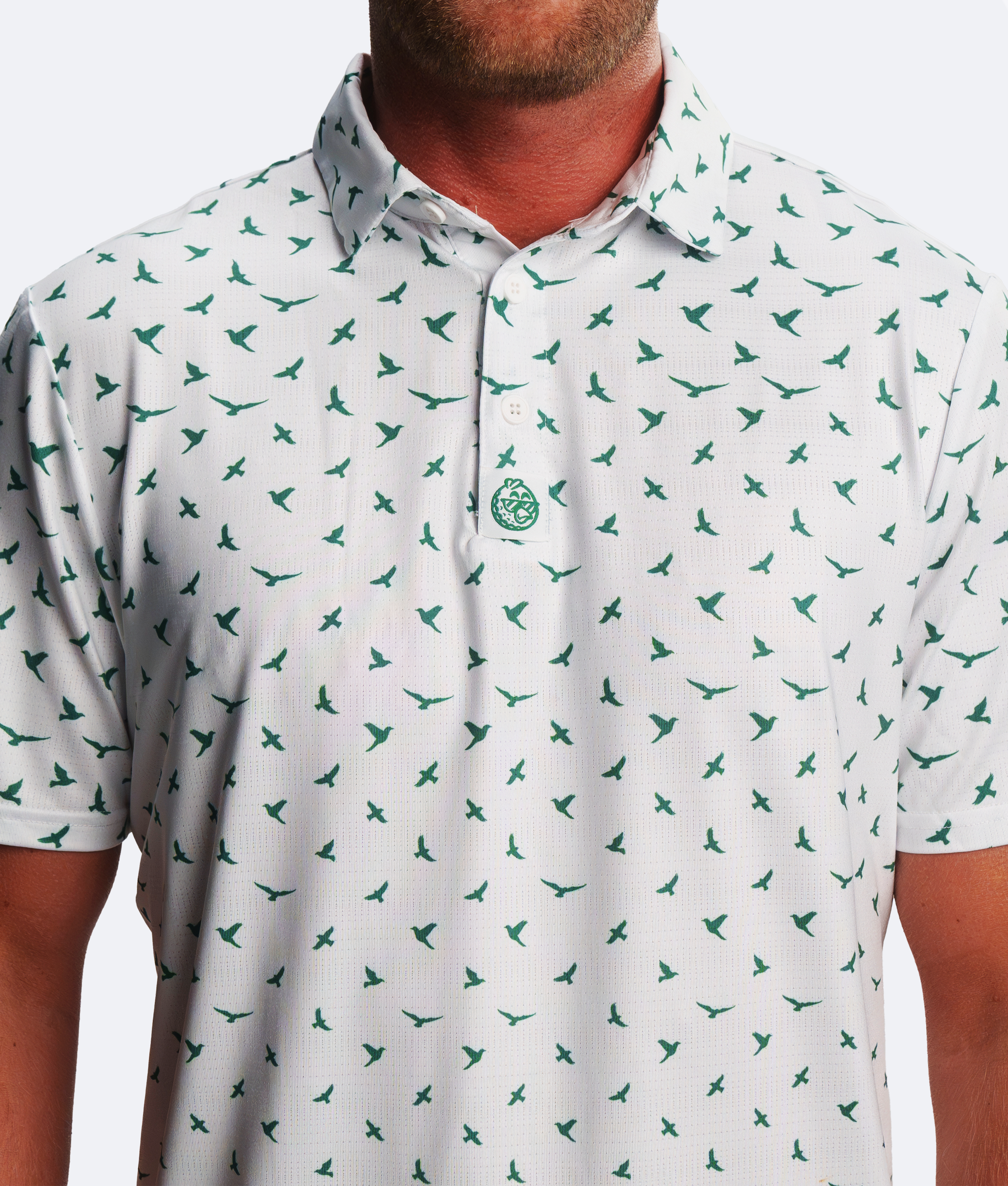 Birdies Polo White