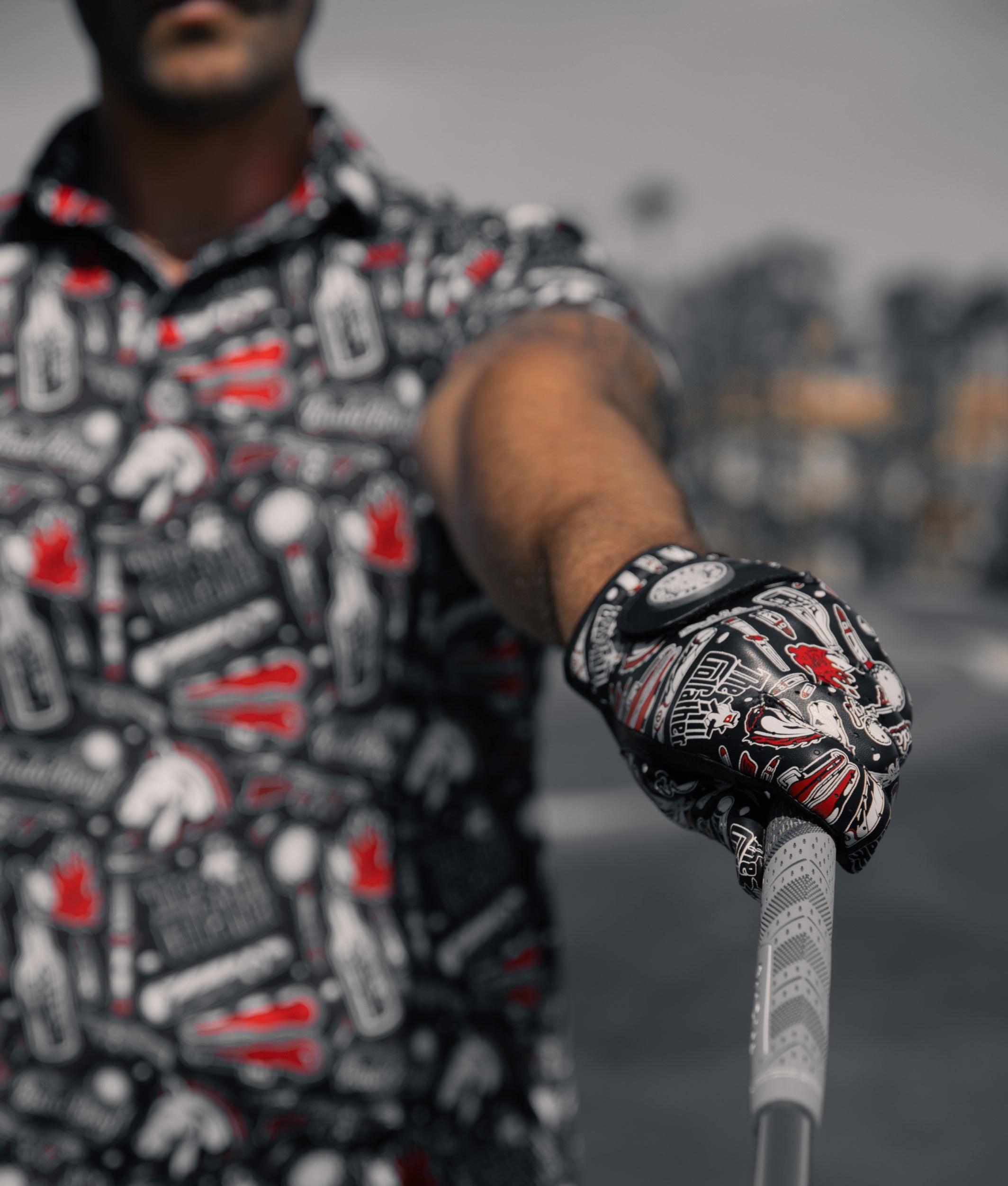 The Golfather Glove Black