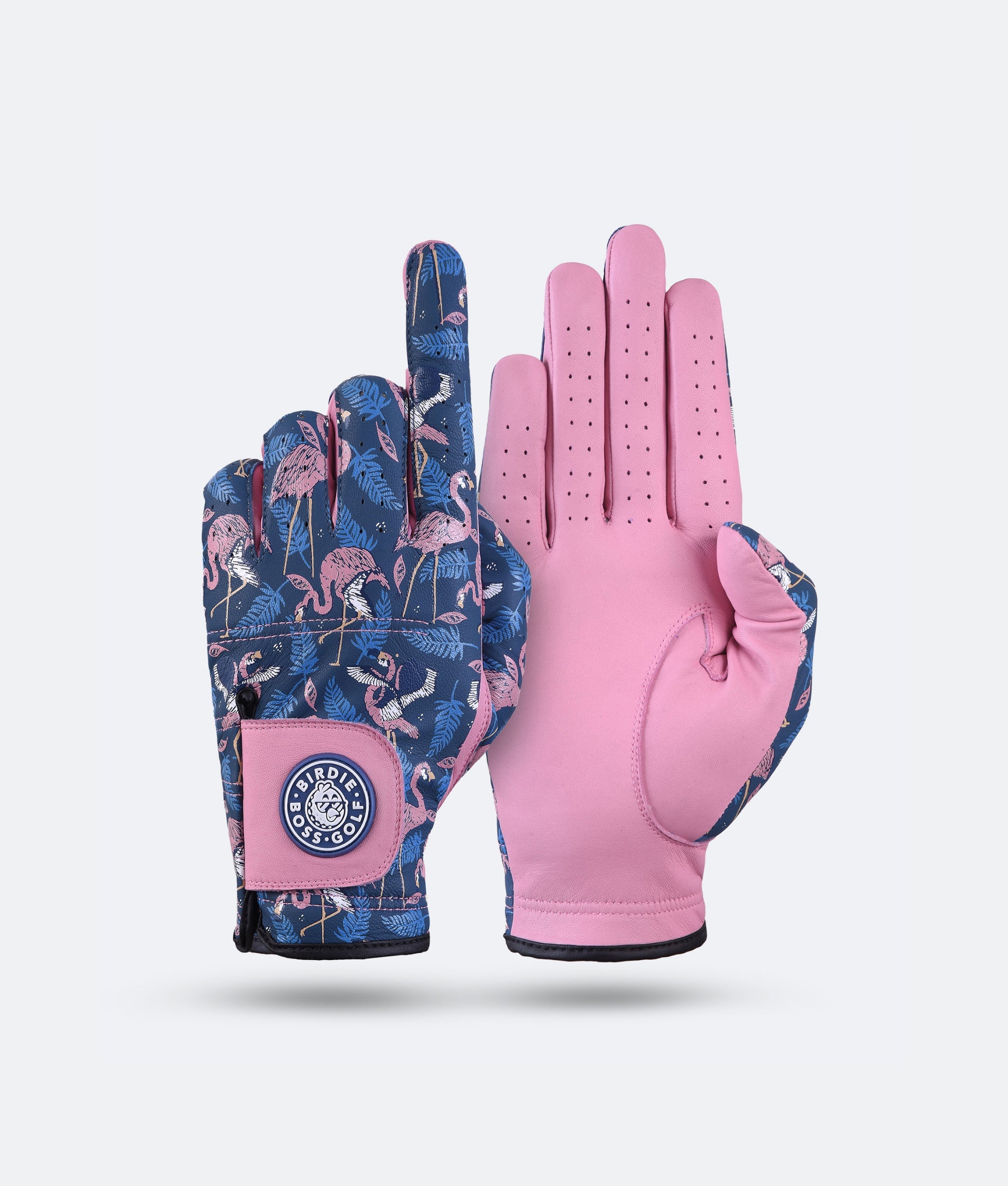 Blue Flamingo Glove