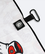 The Golfather White - Magnetic Golf Towel