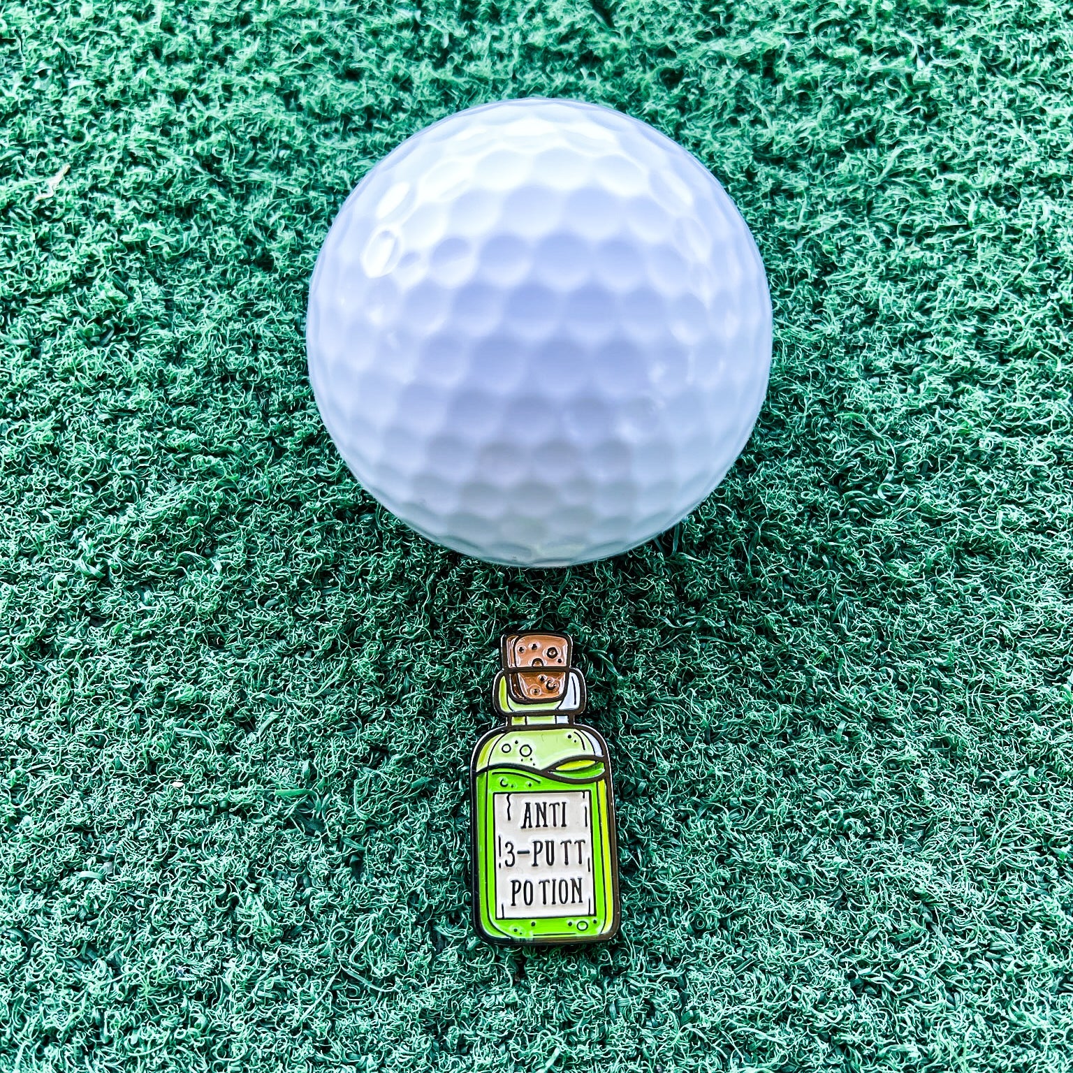 Anti 3 Putt Potion - Ball Marker