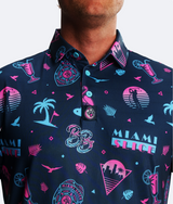 Miami Slice Polo Dark