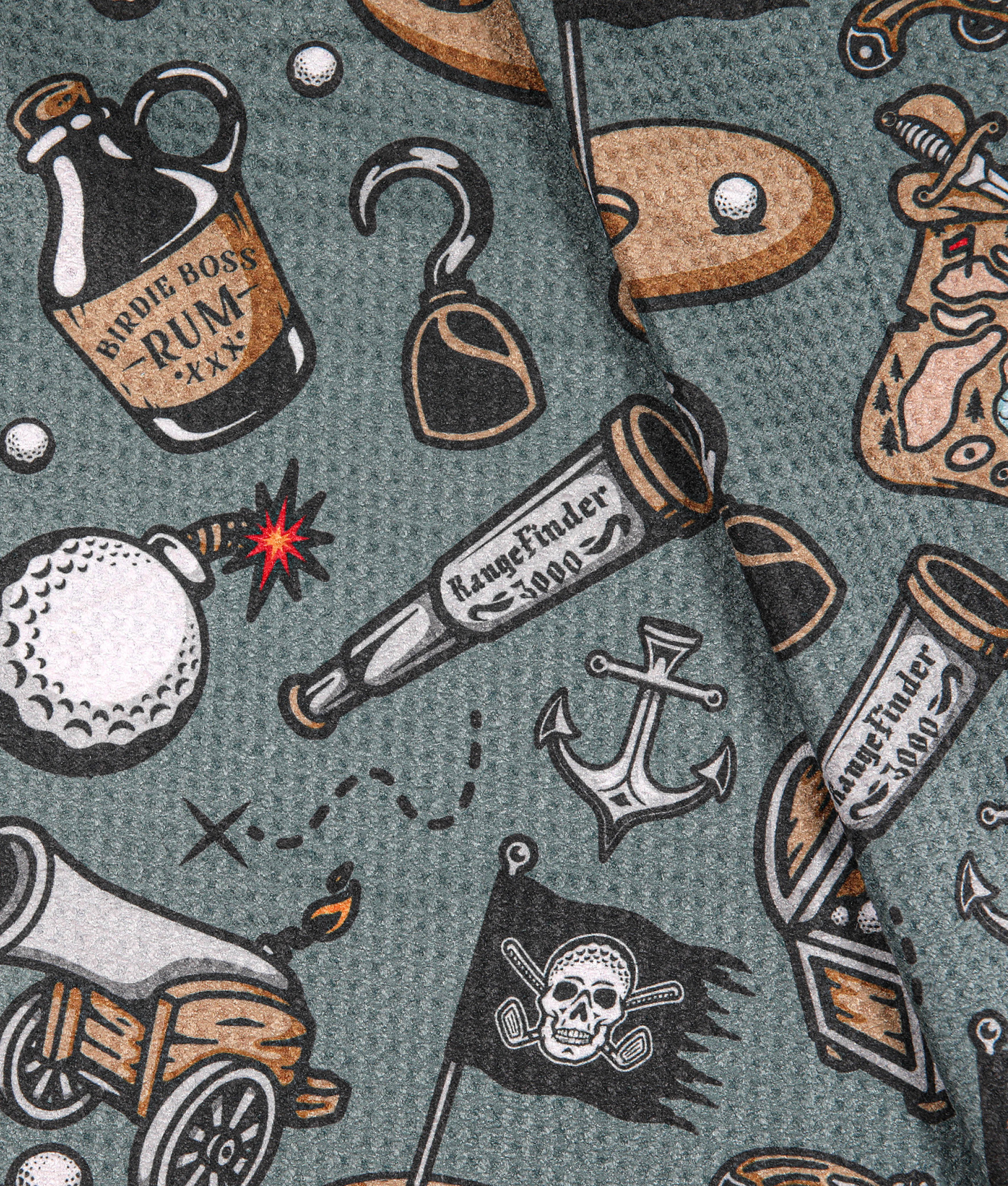 Plundering Pirate - Magnetic Golf Towel