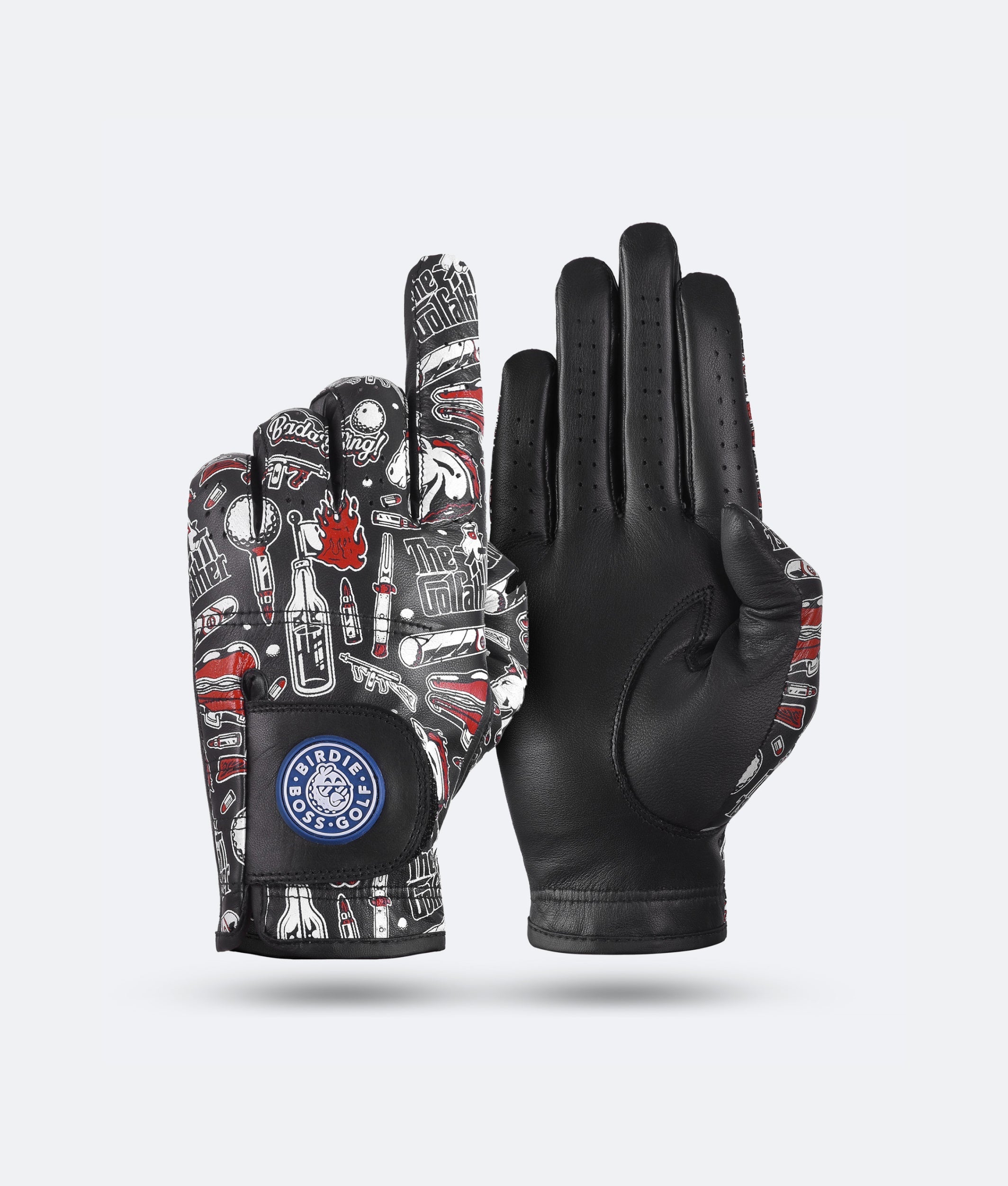 The Golfather Glove Black