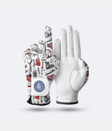 The Golfather Glove White