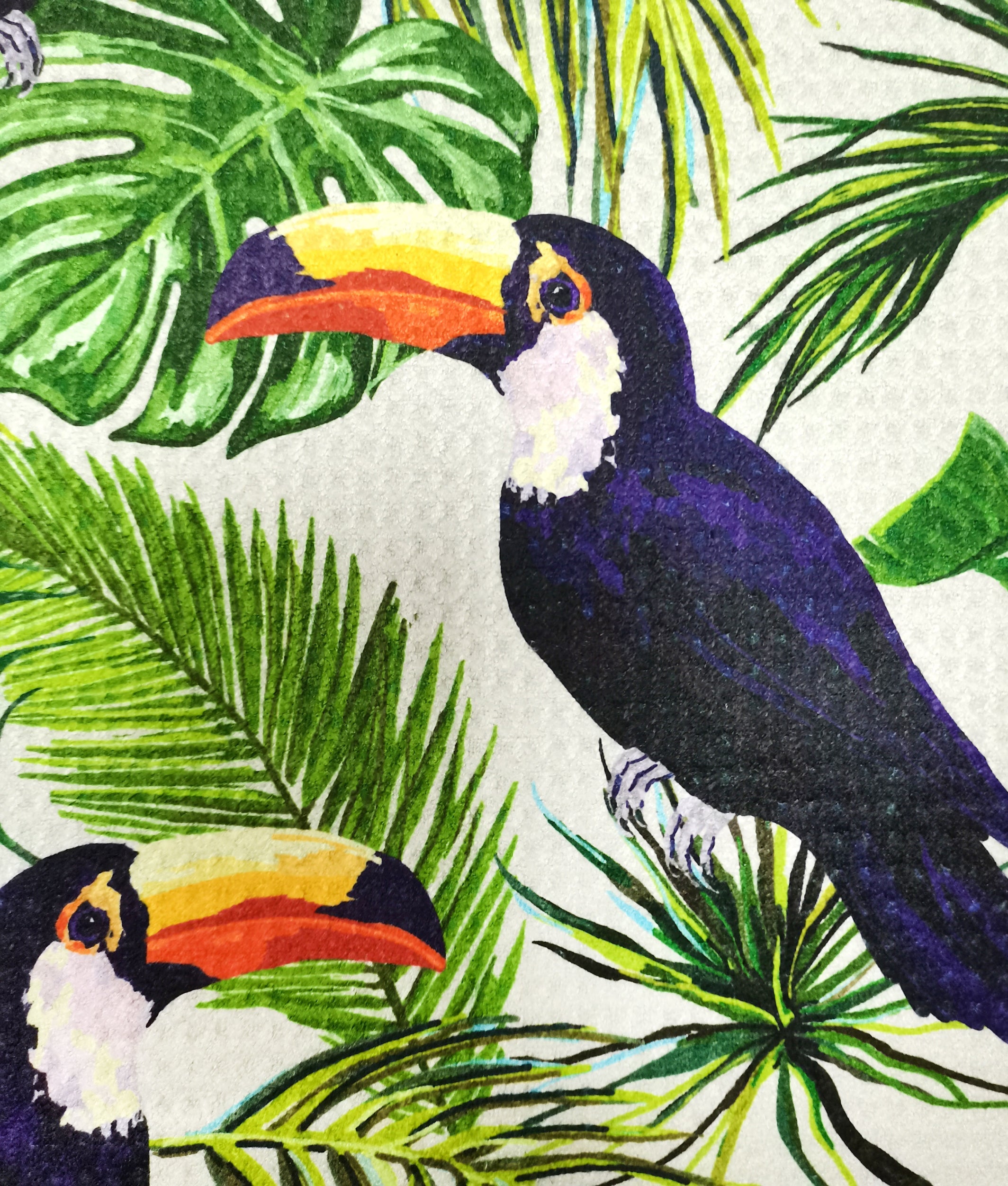 Toucans - Magnetic Golf Towel